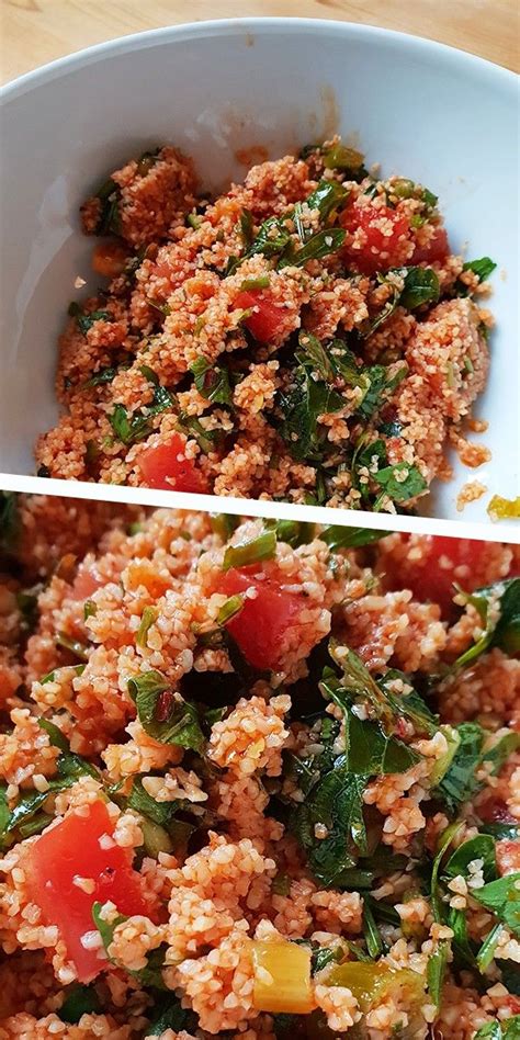Kisir Traditional Bulgur Salad From Turkey A Perfect Appetizer