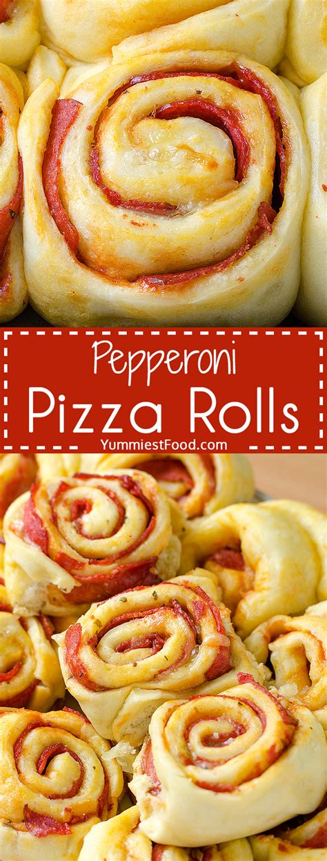 Pepperoni Pizza Rolls Recipe From Yummiest Food Cookbook