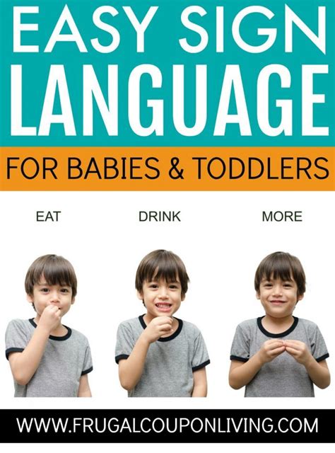 Easy Baby Sign Language 25 Basic Signs And Words For Moms