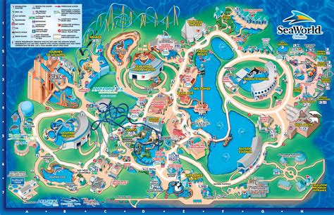 Asia's first animation theme park', maps has finally opened its doors to the public yesterday! SeaWorld® Park Map | Orlando map, Seaworld orlando ...