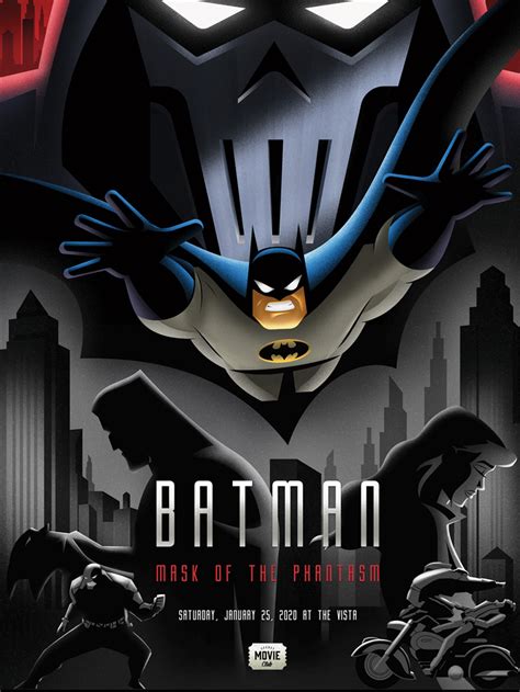 Batman Mask Of The Phantasm Movie Poster — Secret Movie Club