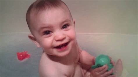 It is designed with suction cups on the arms to provide a secure, quick, and stable installation. Baby Pooped in the Tub - YouTube