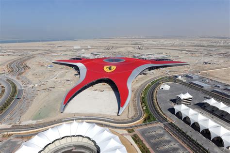 Ferrari World Abu Dhabi Uae By Benoy Awesome Architecture