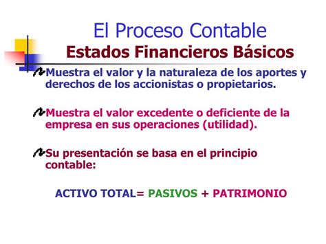 Ppt El Proceso Contable Powerpoint Presentation Free Download Id