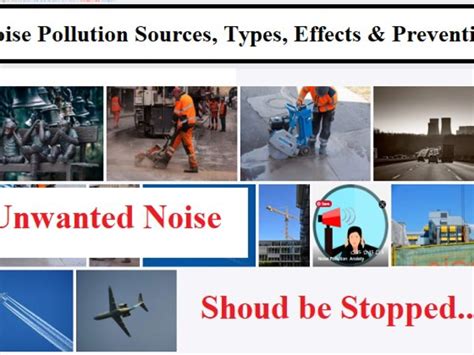 Noise Pollution Causes