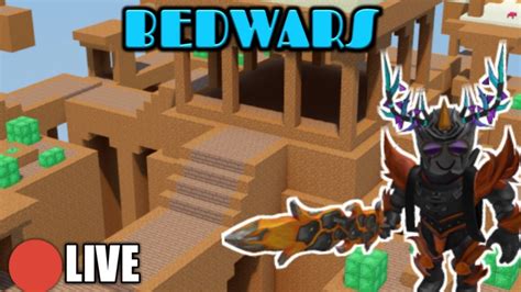 Roblox Bedwars Custom Games With Viewers Lucky Block Youtube