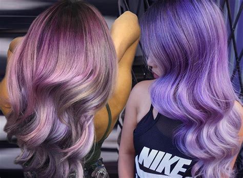 50 Lovely Purple And Lavender Hair Colors In Balayage And Ombre Balayage