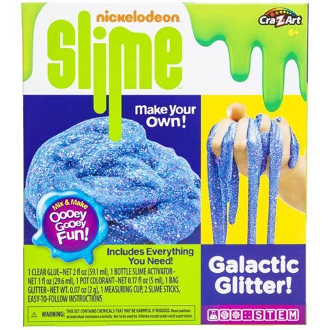Nickelodeon Slime Galactic Glitter Slime Kit Five Below Glitter