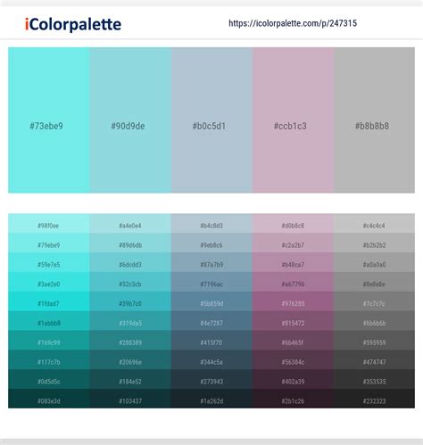 30 Latest Color Schemes With Light Blue And Silver Color Tone