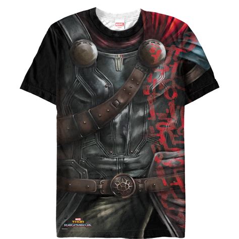 Marvel Mens Marvel Thor Ragnarok Armor Costume All Over T Shirt
