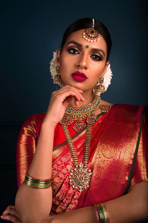 some of the best looks with silk sarees that keep making us fall in love indian bridal makeup