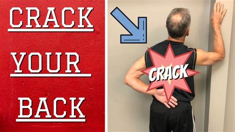 How To Crack Your Back Between Your Shoulder Blades 7 Ways Youtube