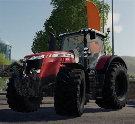 Massey Ferguson 8700 By Alex Blue V1004 Fs19 Mod Mod For Farming