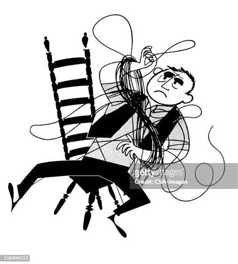 Tied Up To A Chair High Res Illustrations Getty Images
