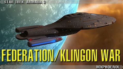 Star Trek Armada 3 Nemesis Federationklingon War Act 1 Youtube