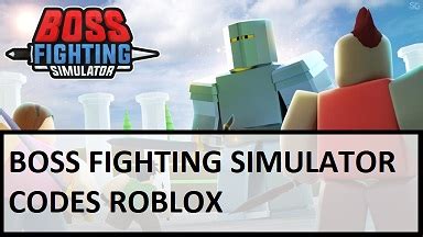 Codes are what they sound like. Boss Fighting Simulator Codes 2021 Wiki: February 2021(NEW ...