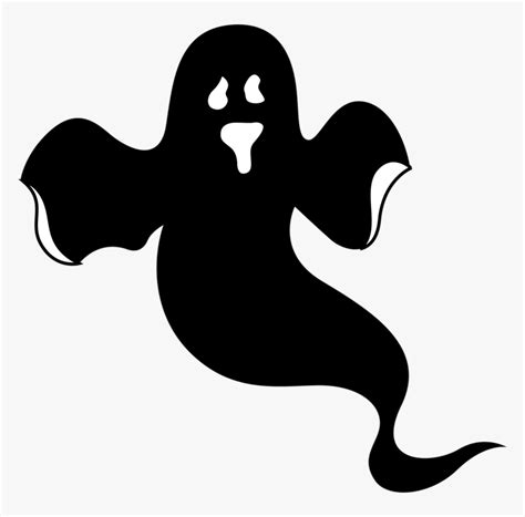 Halloween Ghost Window Silhouette Clipart Png Download Ghost