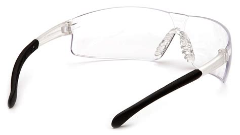pyramex provoq safety glasses clear frame clear lens camcorp industrial