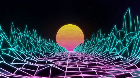Retro Synthwave Wallpapers Bigbeamng