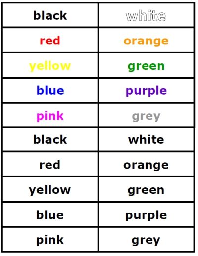 4 Best Images Of Color By Word Printables Color Sight Words Flash