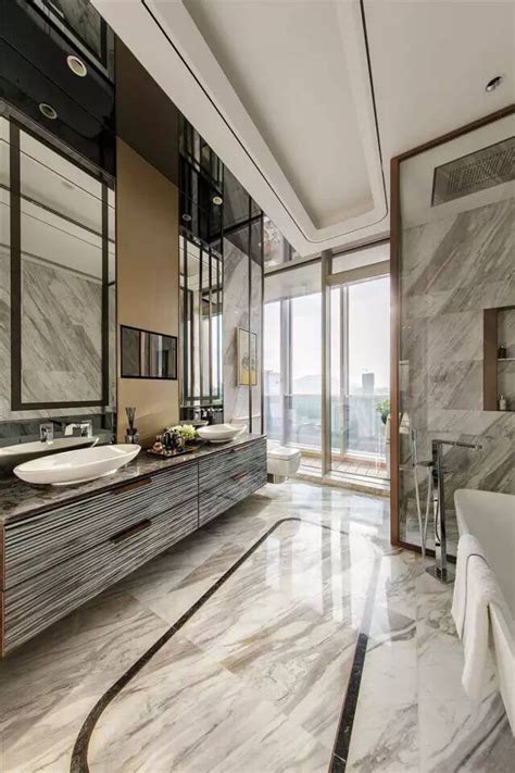 There are several types and shades of marble, it combines with wood and stone well. Marble floors are always a winner if you're looking at ...
