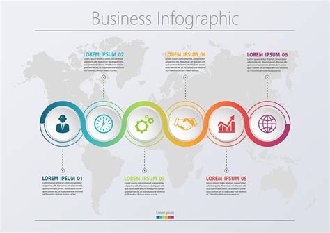 Presentation Business Road Map Infographic Template 536289 Vector Art