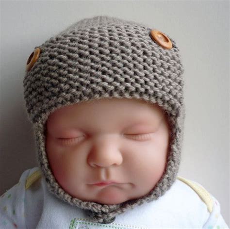 Knitting Pattern Aviator Hat Baby To Child Sizes By Lovefibres 400