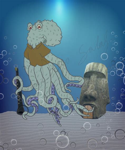 Realistic Squidward By Veggieman On Deviantart