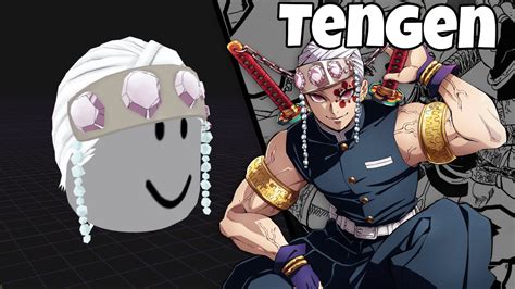 Roblox Tengen Uzui Hair | Showcase - YouTube