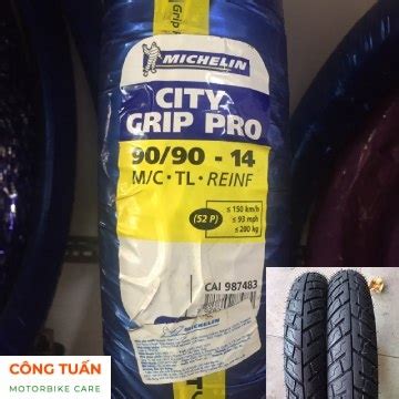 Descubre todo sobre michelin city grip, nuestras llantas para scooter que te garantizan una experiencia de manejo seguro en la ciudad. Vỏ xe Michelin City Grip Pro 90/90-14