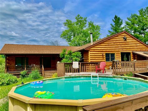 Maybe you would like to learn more about one of these? Village Creek Lodge 4 Bedroom Log Home in Lansing Iowa ...