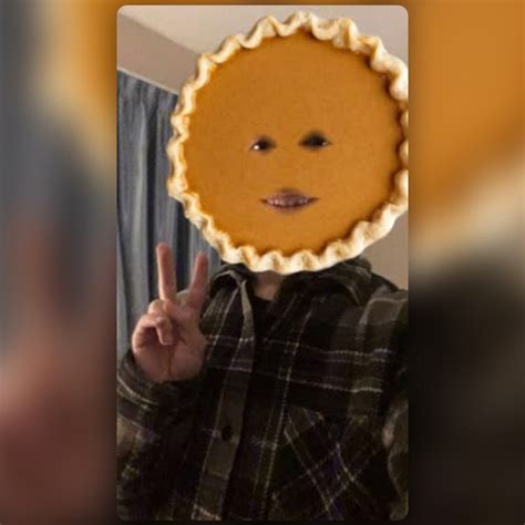 Pumpkin Pie Face Lens By Jonathan Shoemaker Snapchat Lenses And Filters