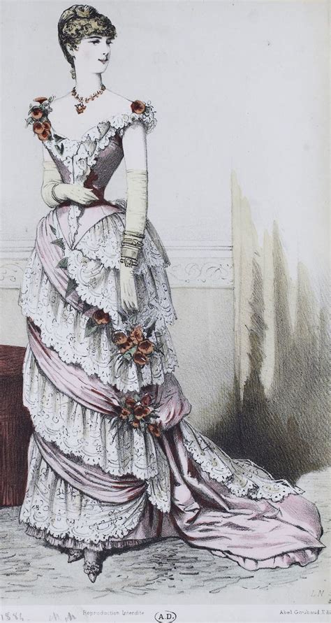 La France Élégante Et Paris Élégant Réunis 1884 Victorian Fashion