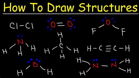 How To Draw Lewis Structures Youtube