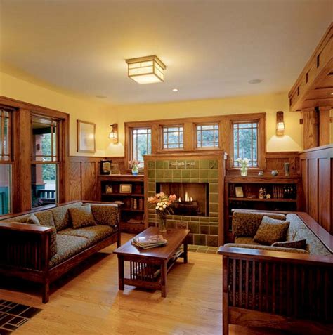 Cool Top 30 Beautiful Craftsman Style Home Interiors For Best Interior