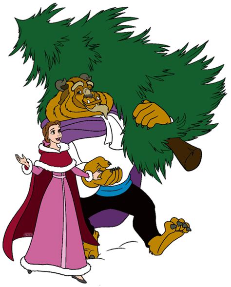 Beauty And The Beast Christmas Clip Art Disney Clip Art Galore