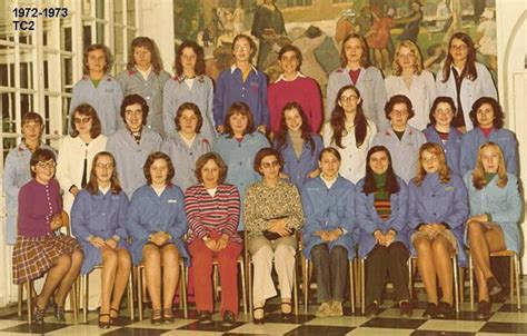 Photo De Classe Tc2 De 1973 Lycée De Jeunes Filles Copains Davant