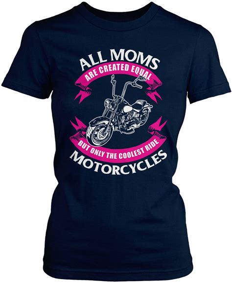 Only The Coolest Moms Ride Motorcycles Shirts Comfy Hoodies Biker Chic