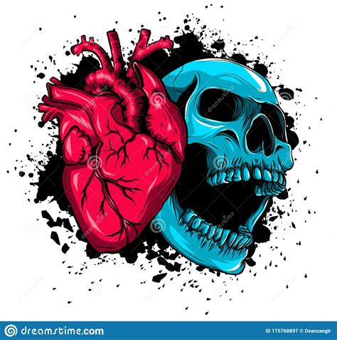Human Heart Icon In Cartoon Style Real Disease Heart Vector Illustration Stock Vector
