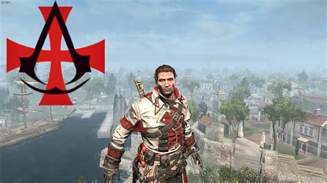 Assassins Creed Rogue Templar Master Outfit Free Roam Gameplay