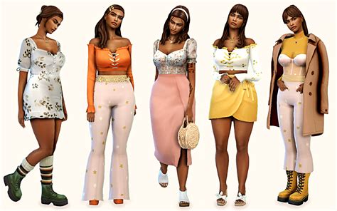 Sims 4 Lookbooks — Little Lookbook For The Date Night Cc Pack By