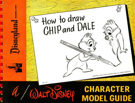 Cretive Diney Fn How To Draw Chip And Dale