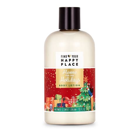 Find Your Happy Place Body Lotion Home For The Holidays Nutmeg And