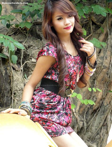 Myanmar Model Girls And Actress Photos Myanmar New Face Model Girl