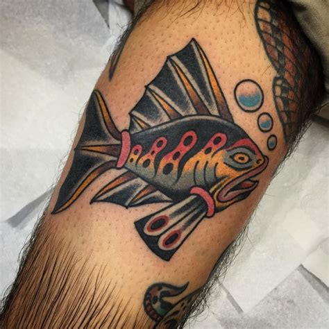Traditional Fish Tattoos Cloak And Dagger Tattoo London