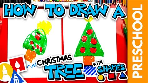 How To Draw A Christmas Tree Art For Kids Hub Howto Techno