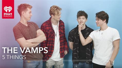 The Vamps Interview Five Things Youtube