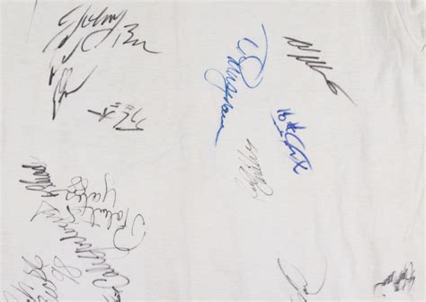 William clyde bill elliott (born october 8, 1955) is an american stock car racing driver. Nascar 50th Anniversary T-Shirt Signed by (35) With Jeff ...