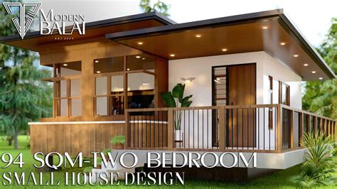 Low Cost Modern Two Bedroom Farm House 94 Sqm Small House Design
