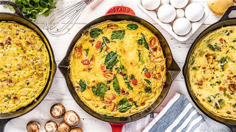 Basic Baked Frittata Recipe Plus Variations The Stay At Home Chef